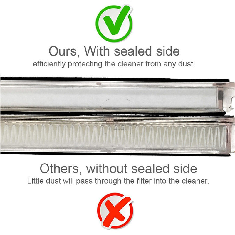 HEPA szűrő Xiaomi MIJIA 1C 2C 1T / Dreame F9 porszűrőhöz Tartozékok Xiomi MI Robot porszívó MOP tisztító cserealkatrészek