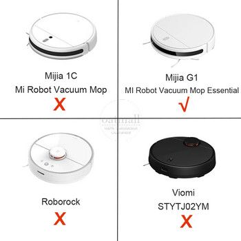 2PC για Xiaomi MI Robot Vacuum-Mop Essential / MIJIA G1 MJSTG1 Πλαϊνή ηλεκτρική σκούπα Αξεσουάρ Ανταλλακτικά