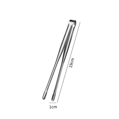 3 izmēru bārbekjū pārtikas knaibles, neslīdošas gatavošanas skavas no nerūsējošā tērauda pārnēsājamas piknika pincetes salātu steiku skavas virtuves ierīces