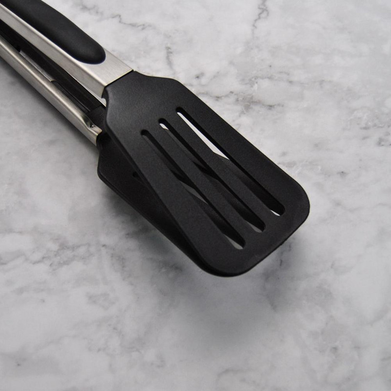 Nerūsējošā tērauda pārtikas knaibles BBQ knaibles Nepiedegošas picas maizes steiks virtuves knaibles salātu pasniegšanai gatavošanas klipsis Virtuves instrumenti