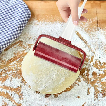 Кухненски точилки Ръчни ролки за сладкиши Консумативи за печене с дръжки Миещи се незалепващи точилки за домашни ресторанти