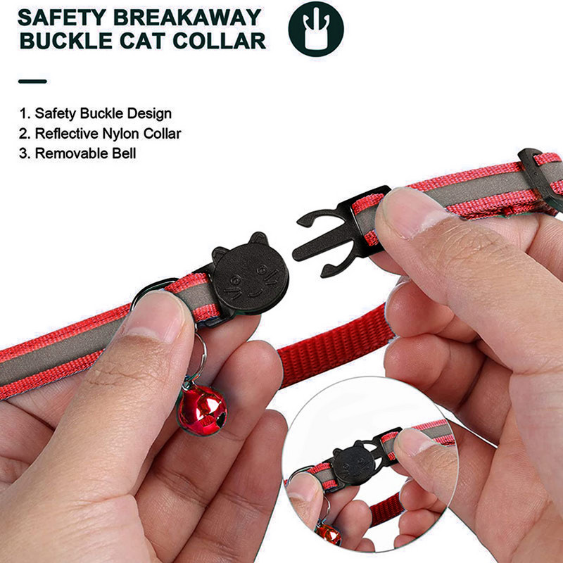 Atstarojoša mājdzīvnieka kaklasiksna Airtag Aizsargam turētājam GPS Tracker Mirdz tumsā Piemērots suņu kaķu ūdensnecaurlaidīgai neilona kaklasiksnai