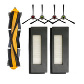 Rullīšu birste Hepa filtrs Sānu birste Ecovacs Deebot DE55 DE53 DE6G putekļsūcējam Detaļu tīrīšanas birste Mop Cloth Accessory
