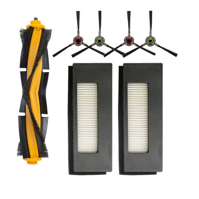 Rullīšu birste Hepa filtrs Sānu birste Ecovacs Deebot DE55 DE53 DE6G putekļsūcējam Detaļu tīrīšanas birste Mop Cloth Accessory
