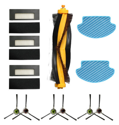 Rullīšu birste Hepa filtrs Sānu birste Ecovacs Deebot DE55 DE53 DE6G putekļsūcējam Detaļu tīrīšanas birste Mop Cloth Accessory
