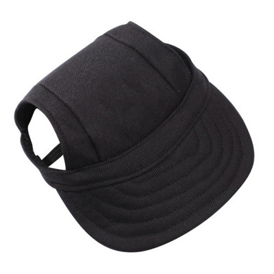 Kisállat divat kutyasapka baseballsapka füllyukakkal Szélálló Utazási Sport vászon napsapkák kiskutyákhoz Kültéri fényvédő kiegészítők