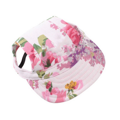 Kisállat divat kutyasapka baseballsapka füllyukakkal Szélálló Utazási Sport vászon napsapkák kiskutyákhoz Kültéri fényvédő kiegészítők