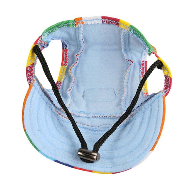 Kisállat divat kutyasapka baseballsapka füllyukakkal Szélálló Utazási Sport vászon napsapkák kiskutyákhoz Kültéri fényvédő kiegészítők