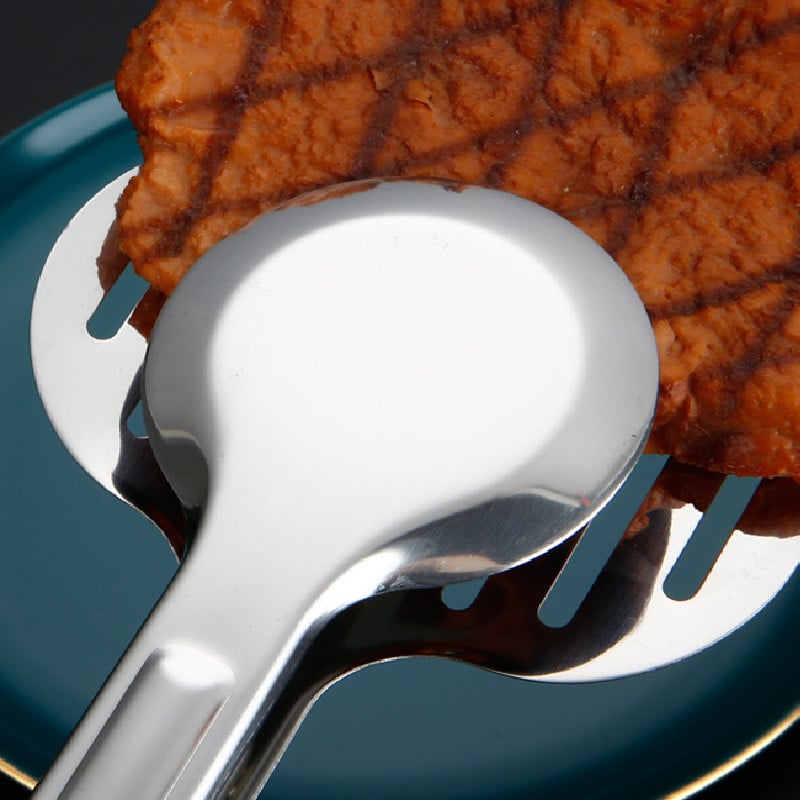 Apaļas dobas pārtikas knaibles Eļļas iztukšošanas skava Maizes steiks Nerūsējošā tērauda bārbekjū rīki Virtuves gatavošanas piederumi Piederumi