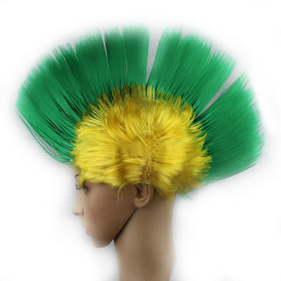 Cosplay Karnevál Paróka Születésnapi Party Vicces haj Kalap Kiegészítők Bohócrajongók táncos fejdísz Őshonos diszkó Primitív fejfedők