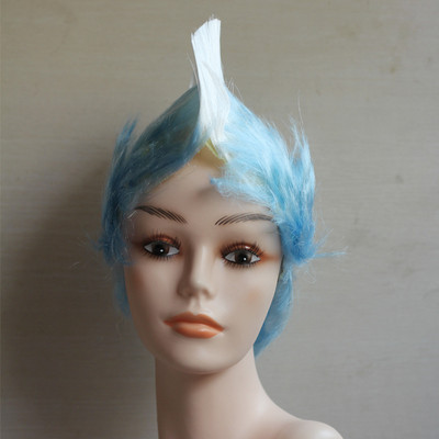 Cosplay Karnevál Paróka Születésnapi Party Vicces haj Kalap Kiegészítők Bohócrajongók táncos fejdísz Őshonos diszkó Primitív fejfedők