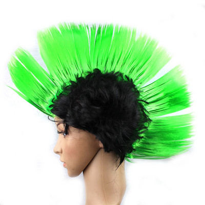 Cosplay Karnevál Paróka Születésnapi Party Vicces haj Kalap Kiegészítők Bohócrajongók táncos fejdísz Őshonos diszkó Primitív fejfedők