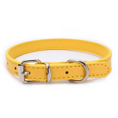 Kisállatkellékek Műbőr nyakpántos kutyanyakörv kisállat kölyökkutya póráz sétáló vontatási kellékek