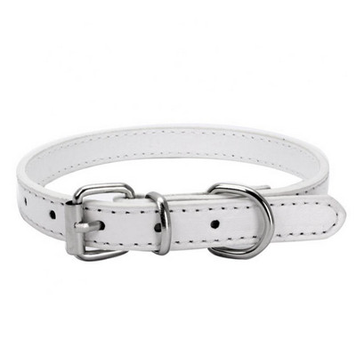 Kisállatkellékek Műbőr nyakpántos kutyanyakörv kisállat kölyökkutya póráz sétáló vontatási kellékek