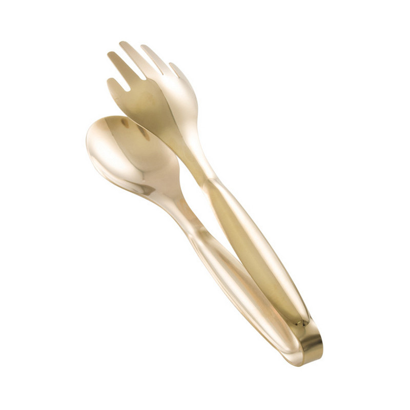 Nerūsējošā tērauda pārtikas knaibles Zelta šķembas Virtuves piederumi Bufetes gatavošanas rīki Grilēšanas spraudītes Maizes steiku knaibles Virtuves piederumi