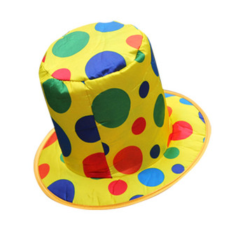 Ireland Canival Party Funny Clown Magician Hat Cap Costume Kids Adult Wig Hair Headdress Accessories Masquerade Dress UP