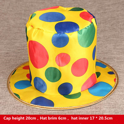 Írország Canival Party Vicces Bohóc Varázsló Kalap Jelmez Gyerekek Felnőtt Paróka Haj Fejdísz Kiegészítők Álarcos Öltözködés