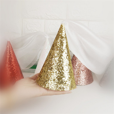 Új gyerekek születésnapi fejpánt hercegnő dekorációs kalap király koronafátyol, gyönyörű Kawaii hajcsipesz színpadi kellékek parti kellékek