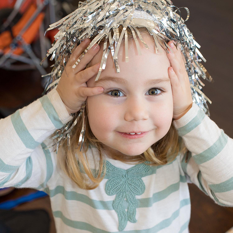 Regulējamas folijas vizulis Parūkas Iedomātā kleita Spīdīga ballītes parūka Metāla kostīmu Kosplay piederumi Jauki matu aksesuāri Iedomātā kleita ballīte