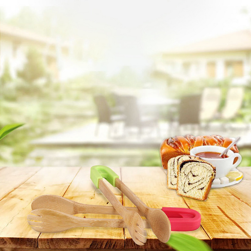 1 db Élelmiszerfogó Barbecue Steak csipesz Anti Heat Kenyércsipesz tésztabilincs Svédasztalos Konyhai bilincs Tálalás Eszközök Konyhai edénykészlet