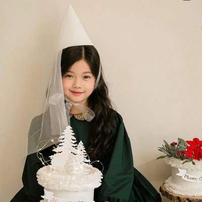 Ins Születésnapi sapka Első születésnapi parti kellékek Princess Hat Party Fejpánt Korona Kalap Baby Shower Girl Photo Prop 생일