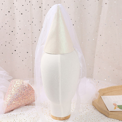 Ins dzimšanas dienas cepure Pirmās dzimšanas dienas ballītes piederumi Princeses cepures ballītes galvas saite Crown Cepure Baby Shower Girl Photo Prop 생일