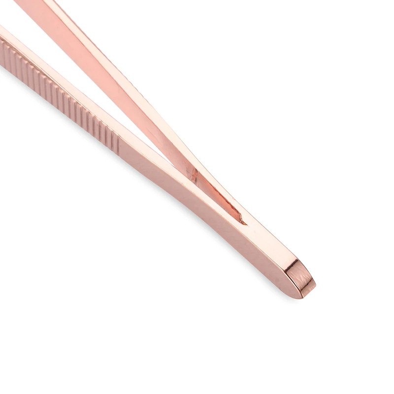 Virtuviniai maisto ruošimo pincetai, nerūdijančio plieno tikslios žnyplės – 6,3 colio, antgalis, skirtas maisto dizaino stiliaus dekoravimui