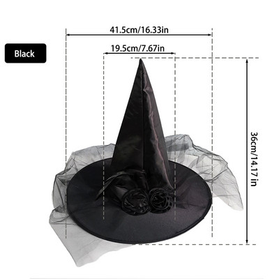 27 veidi Halovīni ar cepuri bērniem Bērniem Unisex Pieaugušie Cosplay Rekvizīti Deju ballītei Kāzu piederumi Helovīna dekorēšana