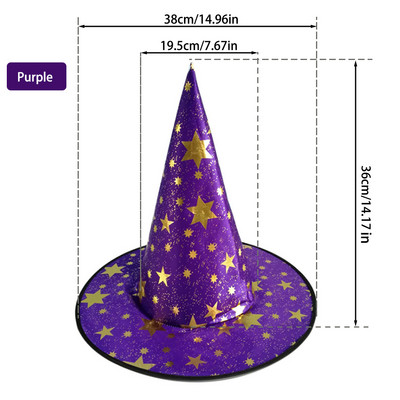 27 veidi Halovīni ar cepuri bērniem Bērniem Unisex Pieaugušie Cosplay Rekvizīti Deju ballītei Kāzu piederumi Helovīna dekorēšana