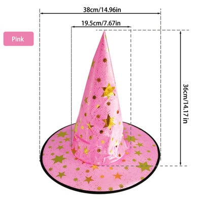 27 veidi Halovīni ar cepuri bērniem Bērniem Unisex Pieaugušie Cosplay Rekvizīti Deju ballītei Kāzu piederumi Helovīna dekorēšana