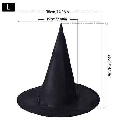 27 veidi Halovīni ar cepuri bērniem Bērniem Unisex Pieaugušie Cosplay Rekvizīti Deju ballītei Kāzu piederumi Helovīna dekorēšana