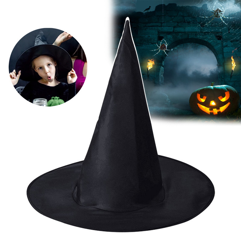 27 veidi Halovīni ar cepuri bērniem Bērniem Unisex Pieaugušie Cosplay Rekvizīti Deju ballītei Kāzu piederumi Helovīna dekorēšana