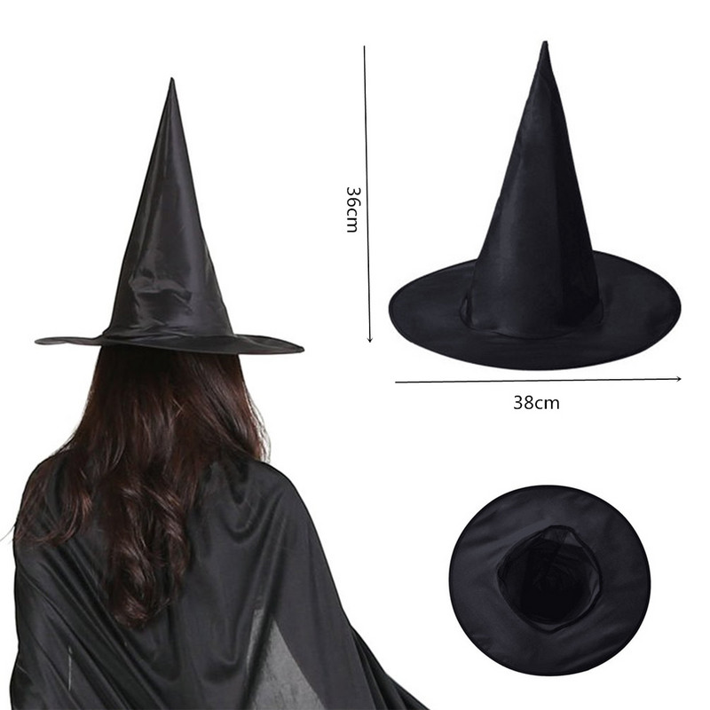 27 veidi Halovīni ar cepuri bērniem Bērniem Unisex Pieaugušie Cosplay Rekvizīti Deju ballītei Kāzu piederumi Helovīna dekorēšana