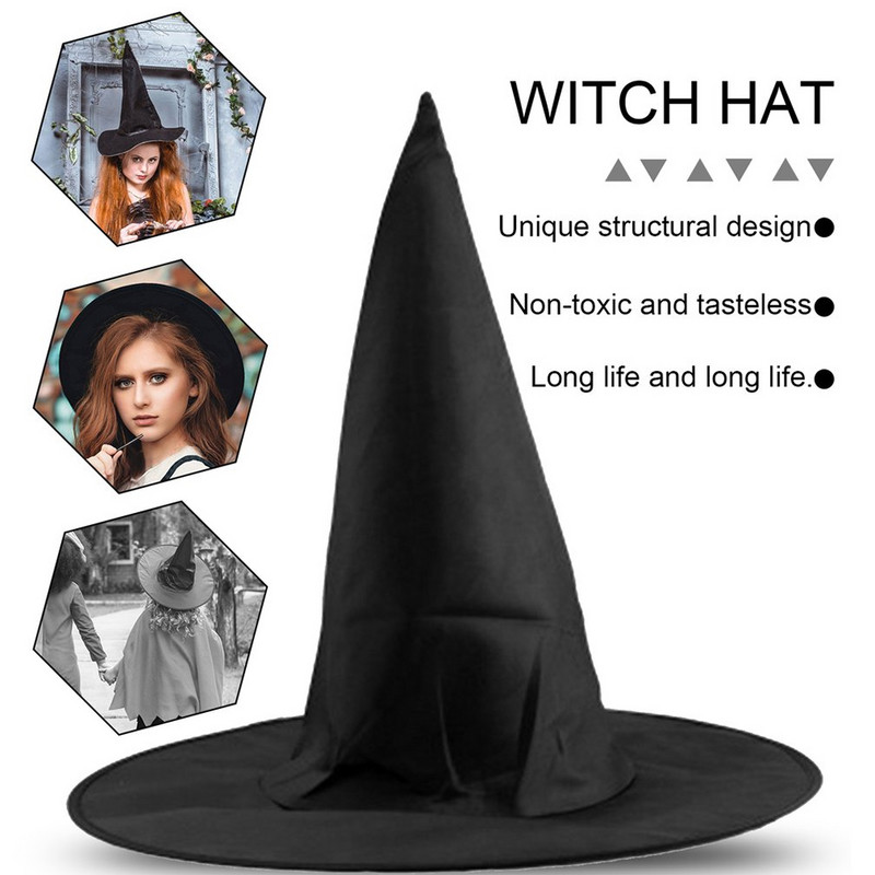 27 veidi Halovīni ar cepuri bērniem Bērniem Unisex Pieaugušie Cosplay Rekvizīti Deju ballītei Kāzu piederumi Helovīna dekorēšana