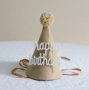 1 db INS Kids Barna Születésnapi Kalap Nem szőtt Khaki Party Kalap Baby Shower Sárga Fejfedő Koreai stílusú Rózsaszín Kék Zöld Bevont sapka