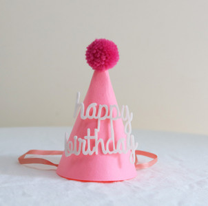 1 db INS Kids Barna Születésnapi Kalap Nem szőtt Khaki Party Kalap Baby Shower Sárga Fejfedő Koreai stílusú Rózsaszín Kék Zöld Bevont sapka