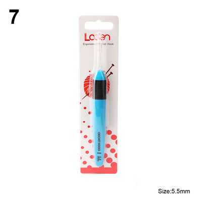 Led tamboradatas DIY adatas rīks ar vieglu mirdzošu āķa adatu Light Up Adāmadatas Creative Weave šūšanas rīks roku darbs