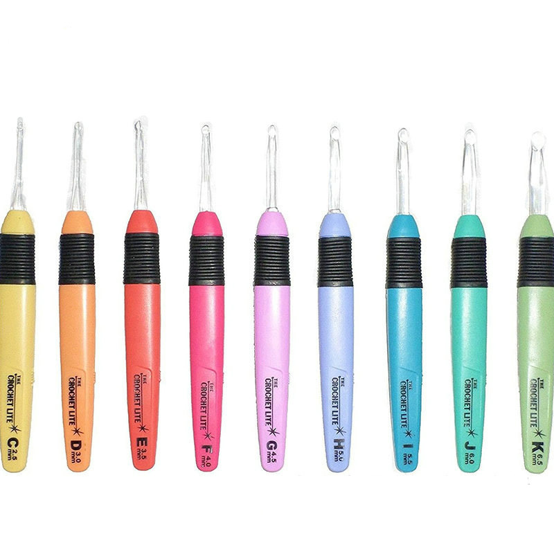 Led tamboradatas DIY adatas rīks ar vieglu mirdzošu āķa adatu Light Up Adāmadatas Creative Weave šūšanas rīks roku darbs