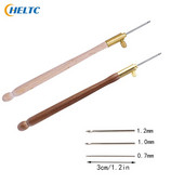 LMDZ izšūšanas perforators adata ar 3 adatām perforatora pildspalva izšūšanas krustdūriena amatniecības komplekts franču tamborējums šūšanai adīšanai