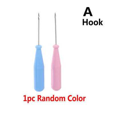 LMDZ izšūšanas perforators adata ar 3 adatām perforatora pildspalva izšūšanas krustdūriena amatniecības komplekts franču tamborējums šūšanai adīšanai