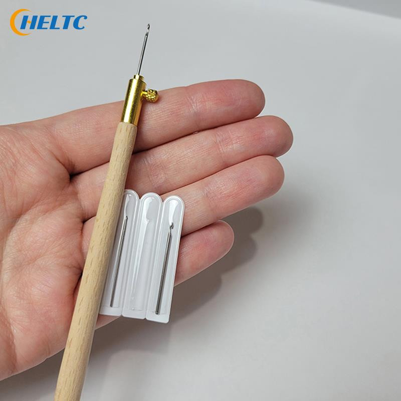 LMDZ izšūšanas perforators adata ar 3 adatām perforatora pildspalva izšūšanas krustdūriena amatniecības komplekts franču tamborējums šūšanai adīšanai