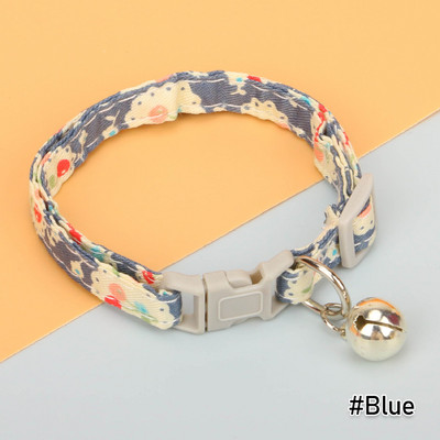 Моден нашийник за домашни любимци с черешов принт, регулируеми нашийници за котки, колие, кученце, висулка, нашийник за чихуахуа, шнауцер, домашни любимци, консумативи за кучета