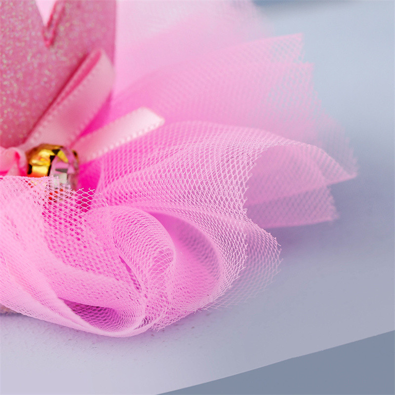 Αστεία Τσιουάουα Καπέλα σκύλου για πάρτι Διακοσμήσεις γενεθλίων κατοικίδιων γατών Αξεσουάρ για σκύλους Μασόκτες γαλλικού μπουλντόγκ Στολή κεφαλής