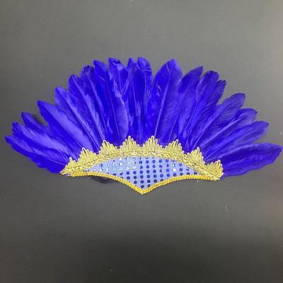 Karnevāls Indijas priekšnieka cepures Matu aksesuāri Dzimšanas dienas ballīte Grezna galvassega Krāsainu spalvu apavi vīriešiem un sievietēm