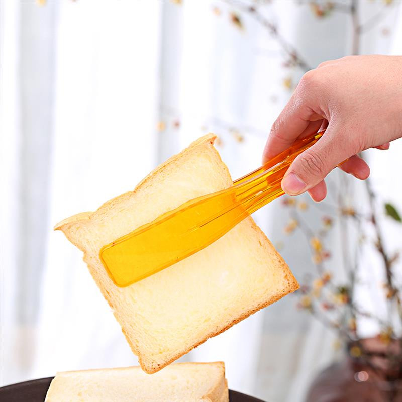 1gab Plastmasas virtuves pārtikas knaibles Pretpiedeguma neslīdošs rokturis Pasniegšanas knaibles Maizes knaibles Virtuves instrumenti Cepšanas rīki Aksesuāri