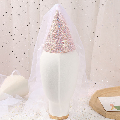 Korejas dzimšanas dienas svinību piederumi Cepure Ins Margrietiņas galvas saite Dekorācija Pirmās dzimšanas dienas ballītes kroņa cepures meiteņu foto rekvizīti