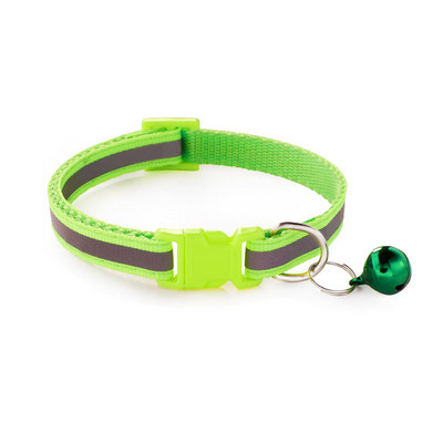 Atstarojoša kaķa kaklasiksnas drošības sprādze ar Bell Breakaway Pet Small Dog Collier ķēdes kaklarota, personalizēta Gatos Kitten Perro