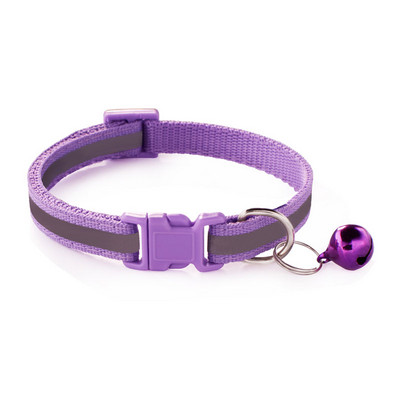 Atstarojoša kaķa kaklasiksnas drošības sprādze ar Bell Breakaway Pet Small Dog Collier ķēdes kaklarota, personalizēta Gatos Kitten Perro