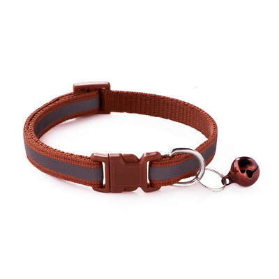 Atstarojoša kaķa kaklasiksnas drošības sprādze ar Bell Breakaway Pet Small Dog Collier ķēdes kaklarota, personalizēta Gatos Kitten Perro