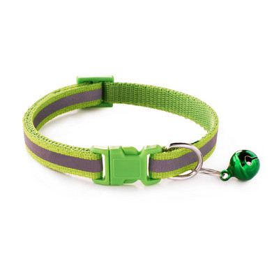 Atstarojoša kaķa kaklasiksnas drošības sprādze ar Bell Breakaway Pet Small Dog Collier ķēdes kaklarota, personalizēta Gatos Kitten Perro